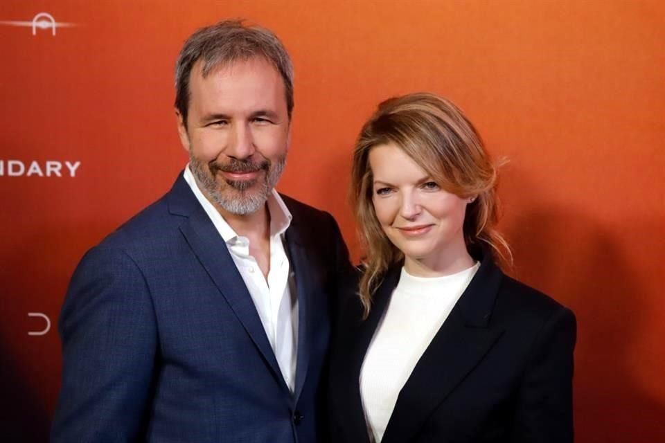 Denis Villeneuve posó con su pareja, la cineasta y periodista Tanya Lapoint.