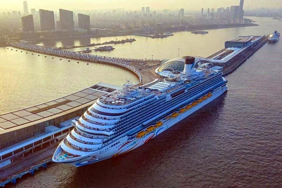 La Terminal Internacional de Cruceros de Wusongkou realiza su primer viaje comercial el 1º de enero de 2024.