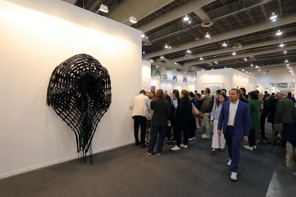 La feria de arte Zona Maco abrió las puertas este miércoles de la edición que celebra sus 20 años.