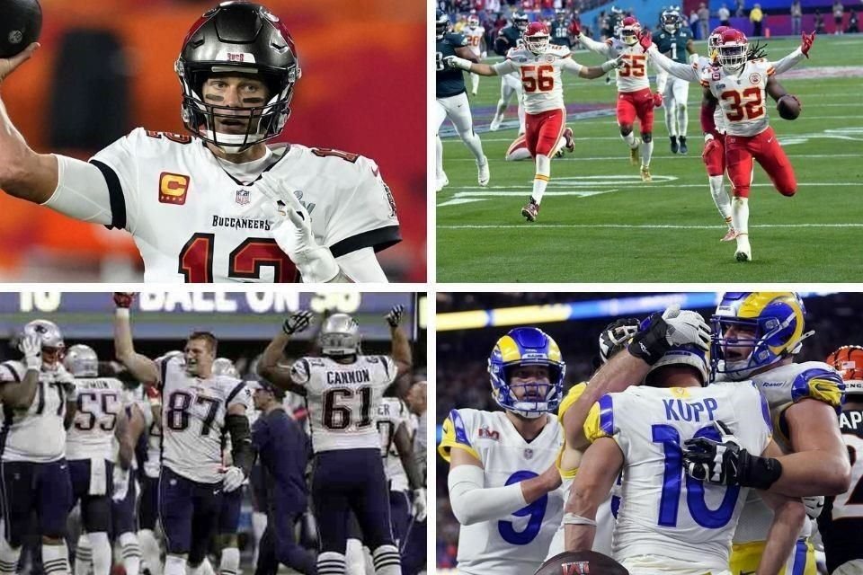 La mayoría de los campeones del Super Bowl jugaron con el jersey blanco.