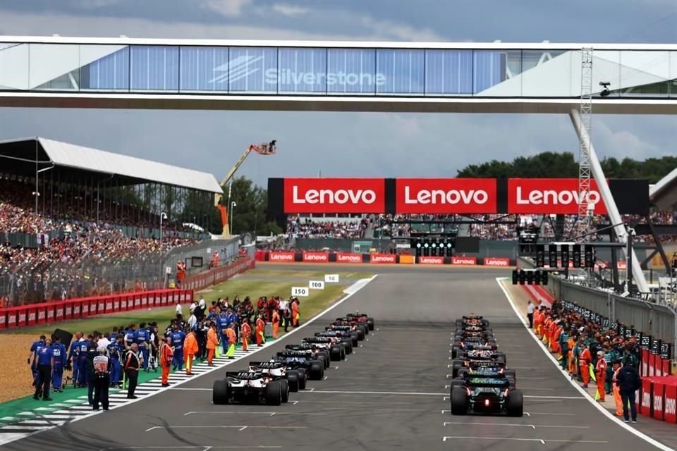 La pista es histórica de la F1.