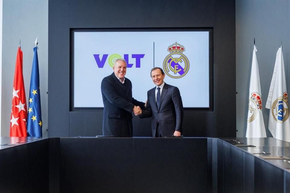 Grupo AJE mete 'VOLT' con el Real Madrid