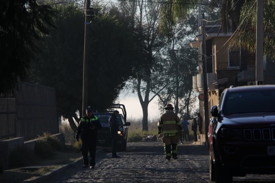 El área acordonada por la fuga, se encuentra entre las calles Tenamaxtli y Teotihuacán. 