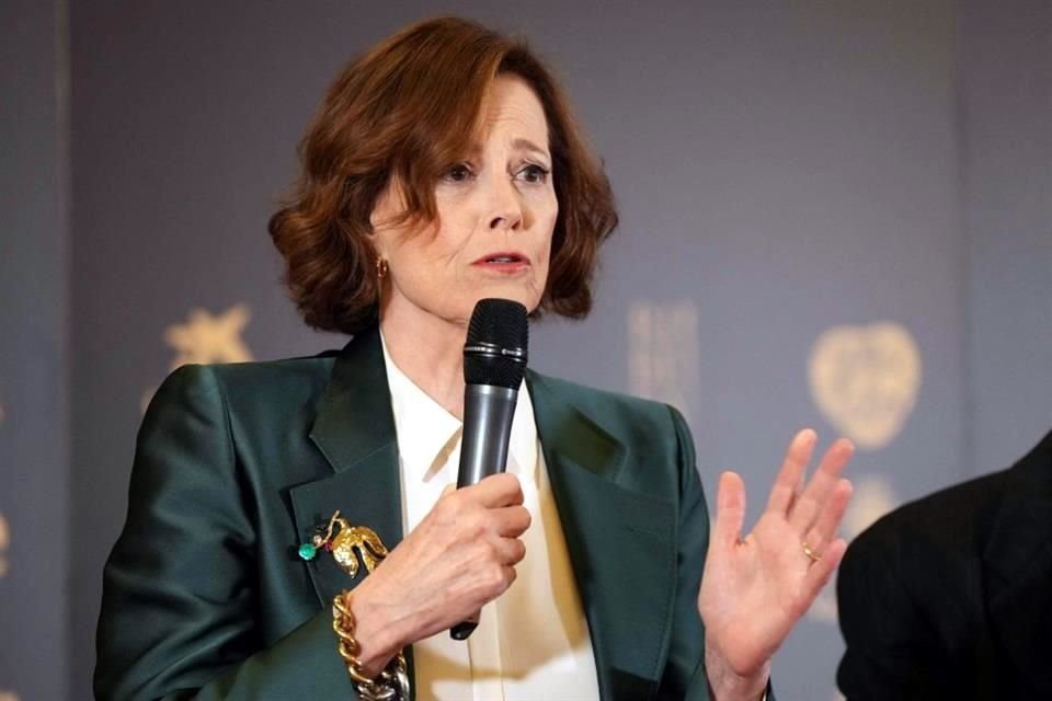 Sigourney Weaver destacó la fuerza que le ha dado el movimiento Me Too a las mujeres.