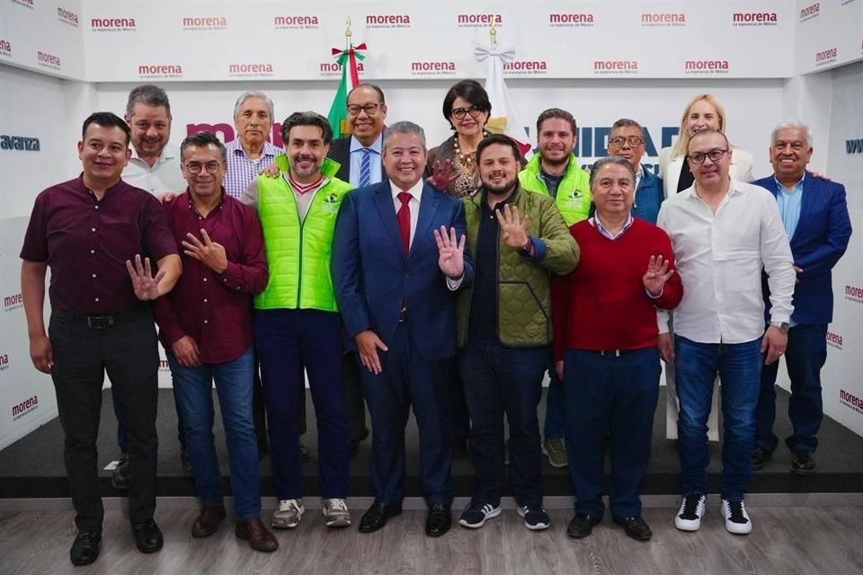 La alianza Partido Verde, del Trabajo y Morena, en la Ciudad de México, designó a Gustavo Mendoza como precandidato único para la Alcaldía Cuajimalpa de Morelos.