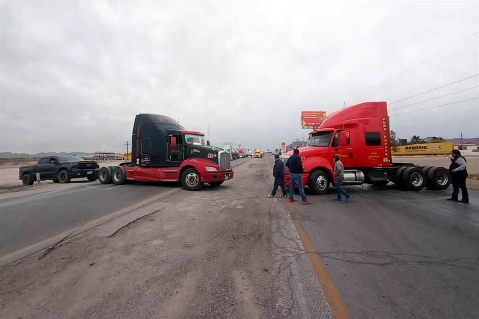 Operadores exigieron a las autoridades un alto a la inseguridad en las carreteras.