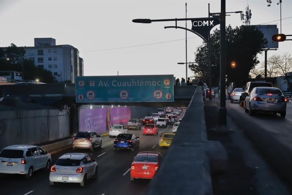 En el crucero de Viaducto y Cuauhtémoc se ubican, al menos, seis cámaras del C5.