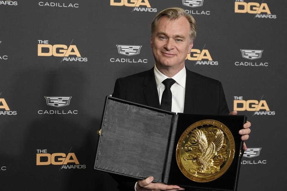 Christopher Nolan fue reconocido por el Sindicato de Directores.