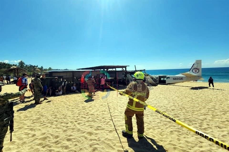 Paramédicos y Bomberos se apersonaron en el lugar, donde un adulto de 62 años de edad perdió la vida.