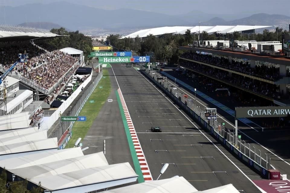 La pista del Autódromo Hermanos Rodríguez servirá para las pruebas de Pirelli.