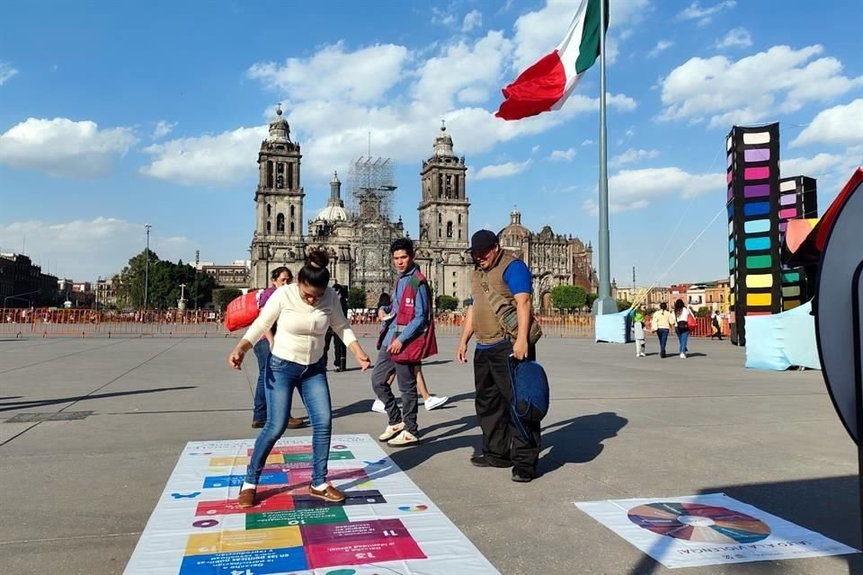 Desde mediados de enero, el Zócalo y tres vialidades pasaron a ser de uso exclusivo para los peatones.