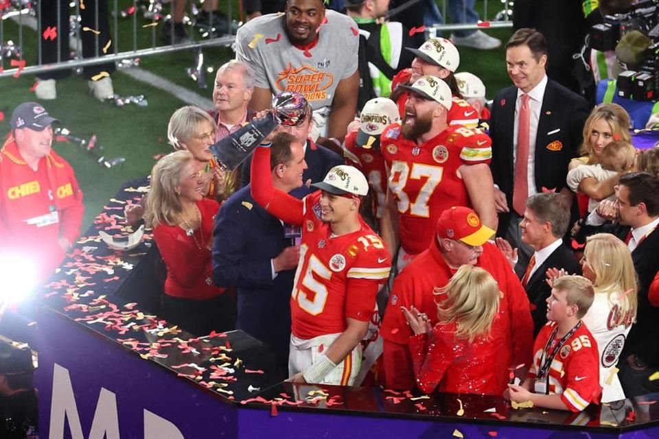 Patrick Mahomes es elegido el MVP del Super Bowl