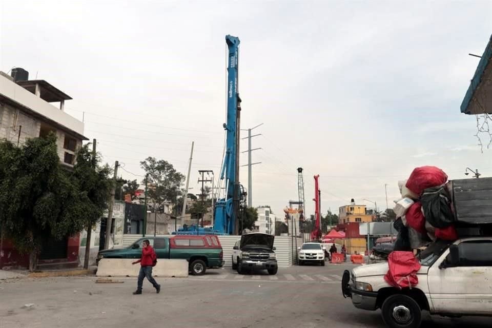 Como parte de las obras del tren interurbano, se anunció un nuevo cierre en la Alcaldía Álvaro Obregón.