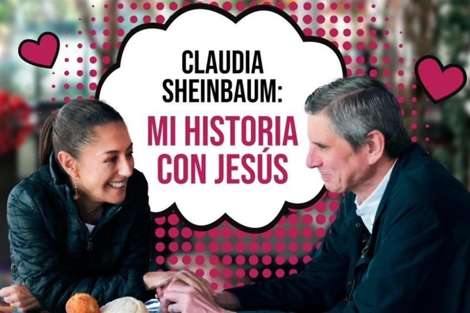 Claudia Sheinbaum utilizó su podcast semanal, el cual inauguró durante la intercampaña, para hablar sobre cómo conoció a su actual esposo, Jesús María Tarriba.