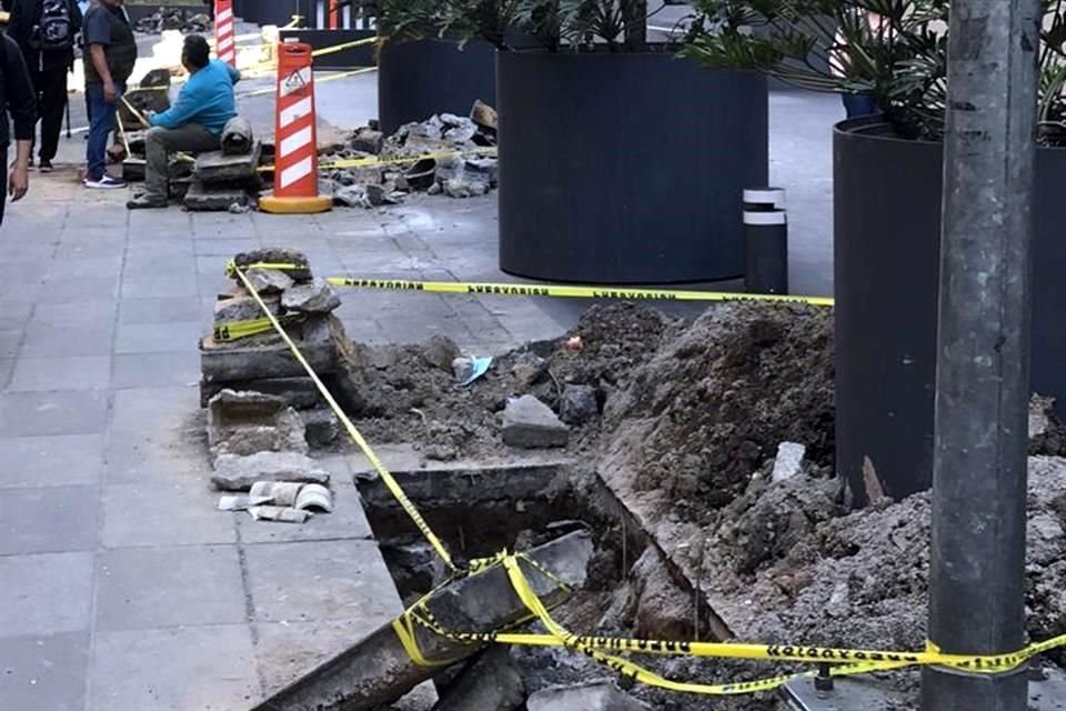 Una vecina consideró como algo inédito la cantidad de averías en la red hidráulica.