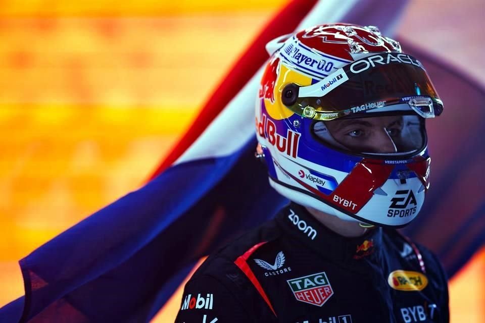 Verstappen ya tiene listo su casco.