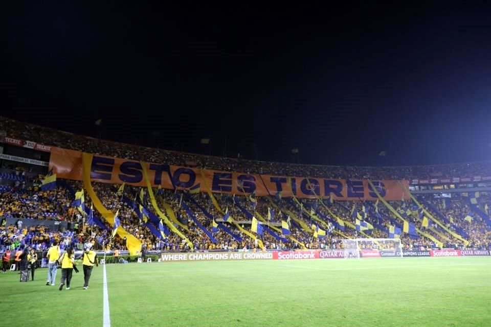 Los Tigres nunca han perdido contra un rival extranjero en el Estadio Universitario.