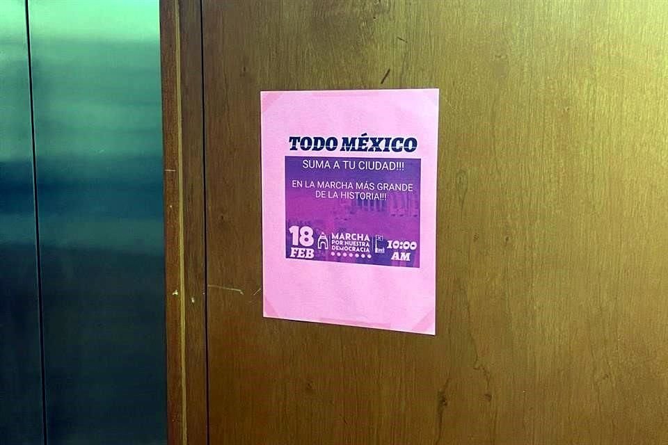 La marcha por la democracia se efectuará este 18 de febrero a las 10:00 horas.