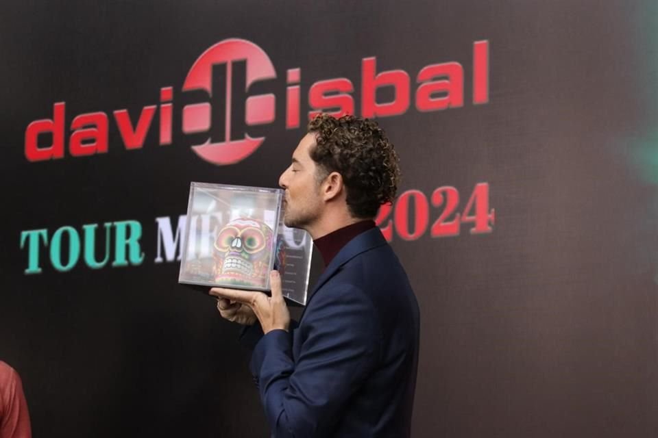David Bisbal celebra en México 20 años de carrera - El Sol de