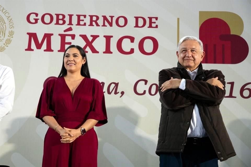 Vestida de guinda, el color de Morena, la Gobernadora consideró que este estilo de hacer gobierno 'llegó para quedarse'.