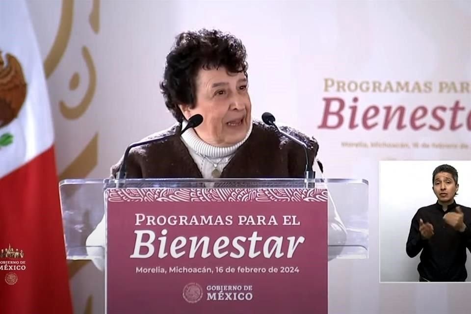 Raquel Sosa, directora de Universidades del Bienestar.