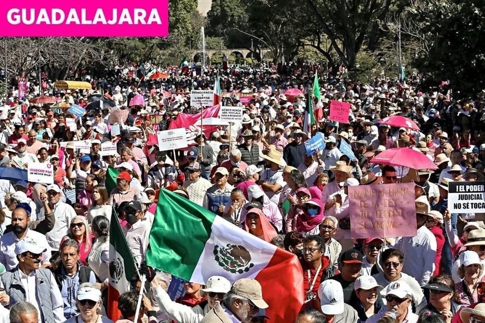 Protestas en Guadalajara