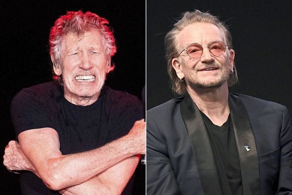 El músico Roger Waters arremetió contra Bono, de U2, por cambiar una canción con el fin de emitir un mensaje contra la violencia en Gaza.