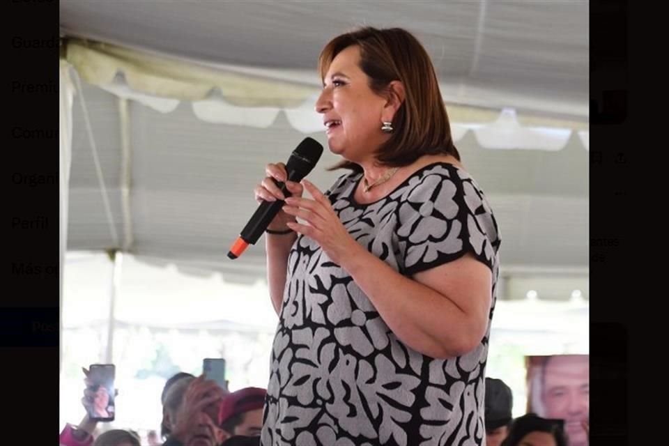 De gira en Jalisco, Xóchitl Gálvez, candidata presidencial, habló sobre el problema de violencia y fentanilo en Estados Unidos y México.