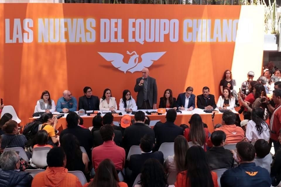 Sandra Cuevas y Alejandra Barrales, se registraron como candidatas por Movimiento Ciudadano.