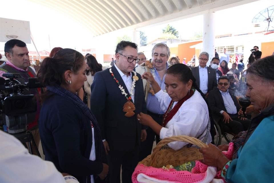 Sesiona PJEdomex asuntos indígenas en comunidad mazahua