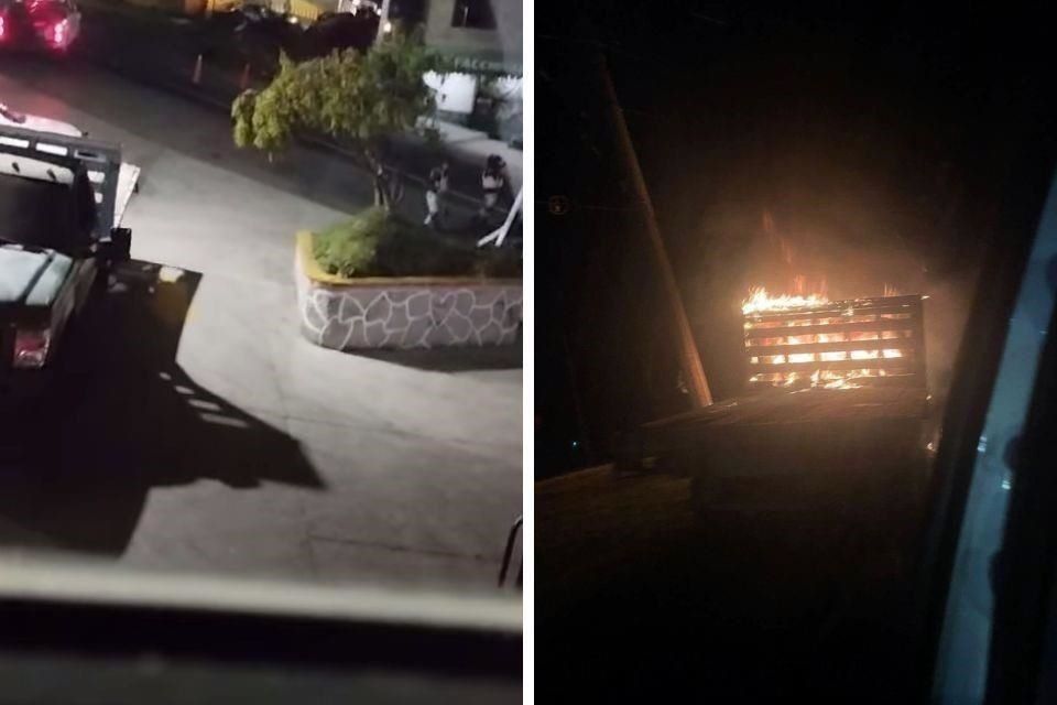 En los materiales grabados se escuchan las detonaciones de arma de fuego.