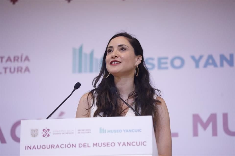 La Secretaria de Cultura capitalina, Claudia Curiel de Icaza, destacó la vocación del museo que ha quedado bajo la tutela de la dependencia a su cargo.