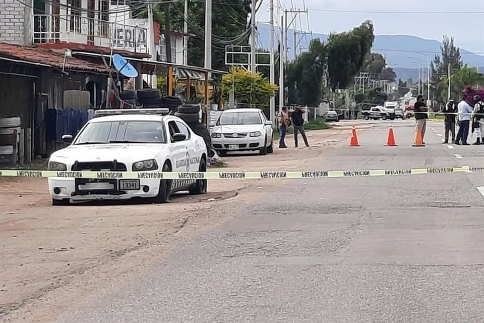 El elemento falleció cuando recibía atención médica.