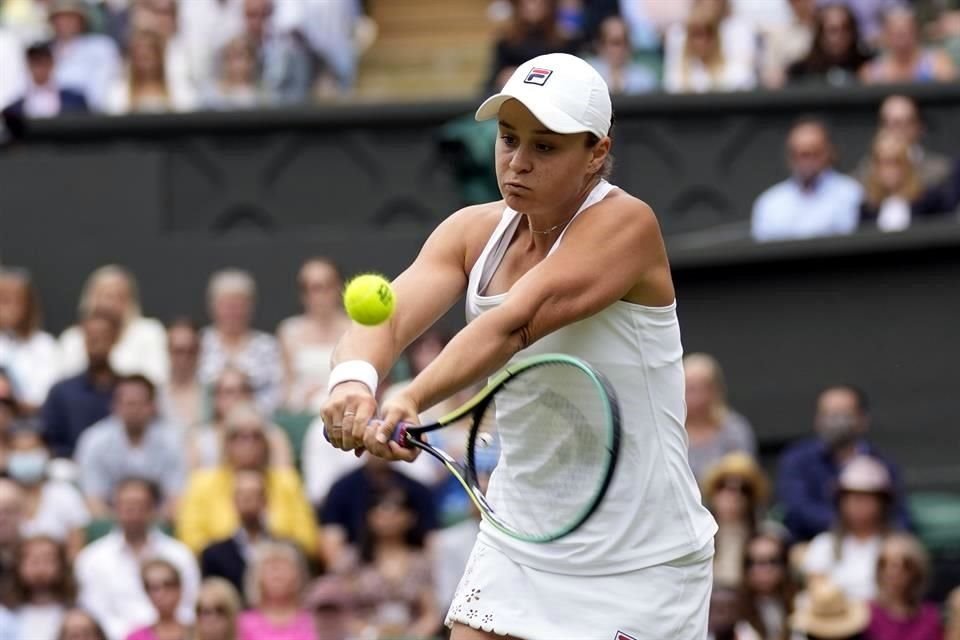 Ashleigh Barty está a un triunfo de la gloria.