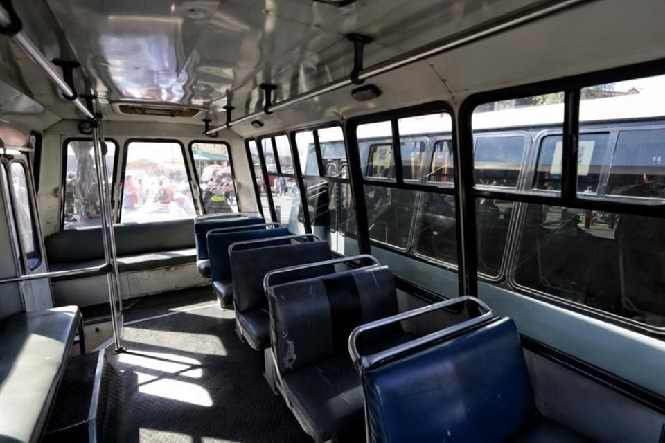 Un total de 460 microbuses serán chatarrizados.