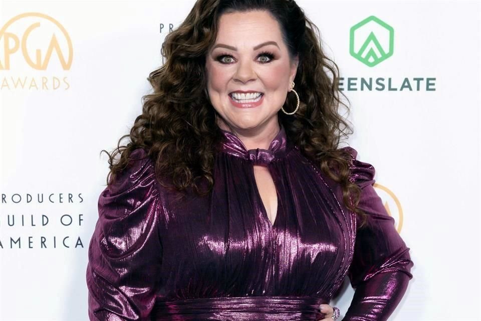 Melissa McCarthy nunca perdió su buen humor.