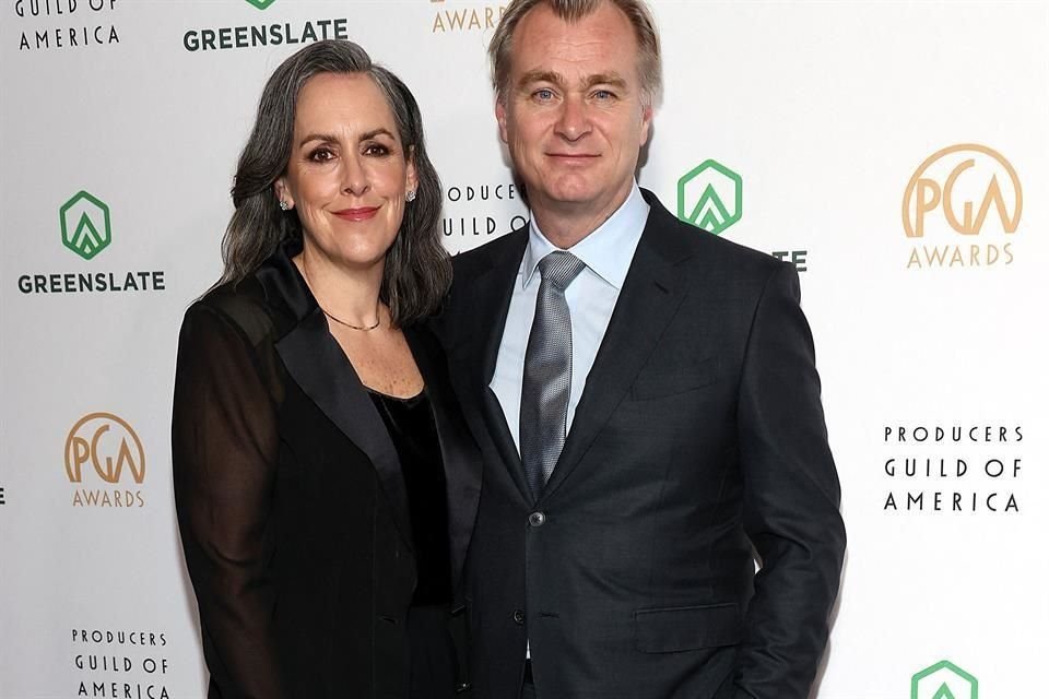 Emma Thomas y Christopher Nolan han deslumbrado con su trabajo en la producción de 'Oppenheimer'.