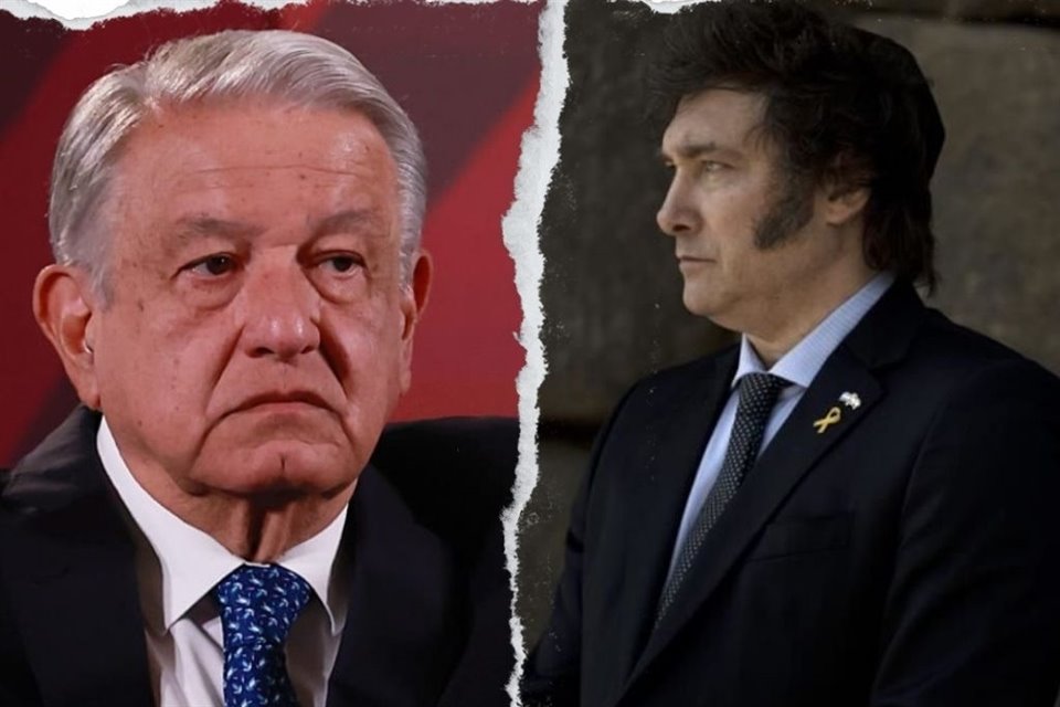 El Presidente López Obrador descartó la posibilidad de reunirse con su homólogo argentino Javier Milei; 'eso no, eso sí que no', afirmó.