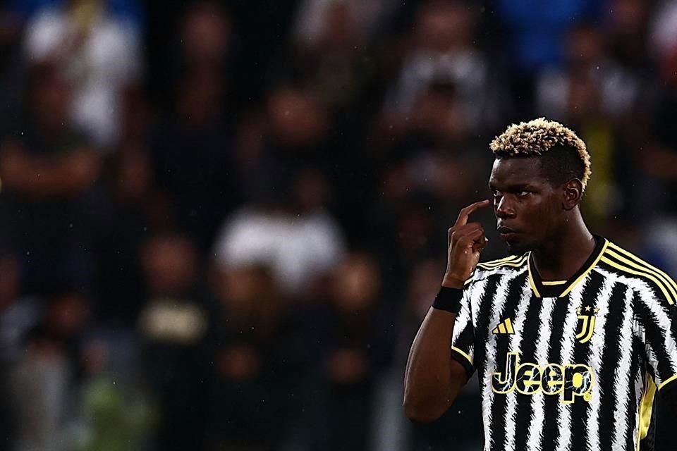 Paul Pogba dio positivo en agosto de 2023 tras el duelo Udinese y Juventus.