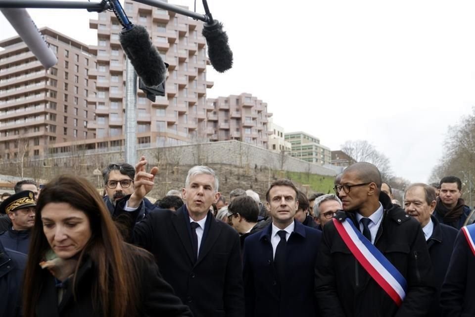 Macron se comprometió a que París será una gran sede.