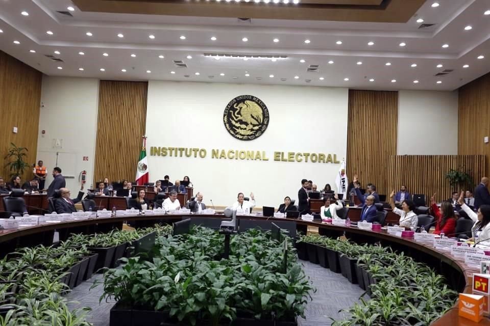 Morena hizo llegar un oficio a la presidenta del Consejo General el INE, Guadalupe Taddei.