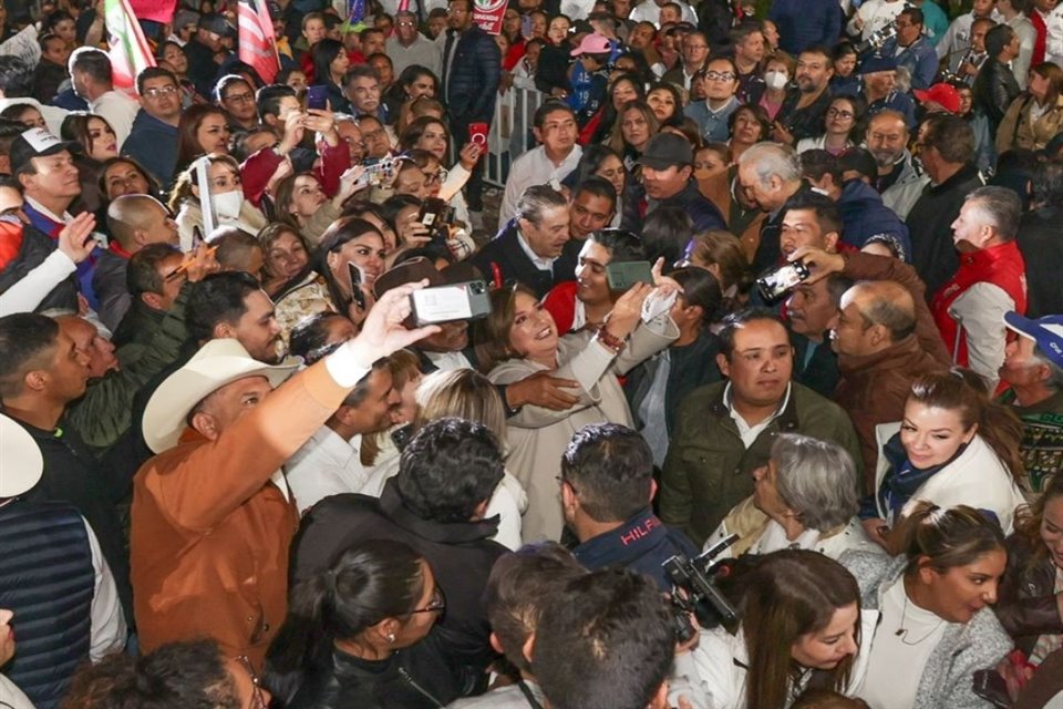 La candidata de la Oposición arrancó su campaña en el Municipio con mayor percepción de inseguridad, según datos del Inegi.