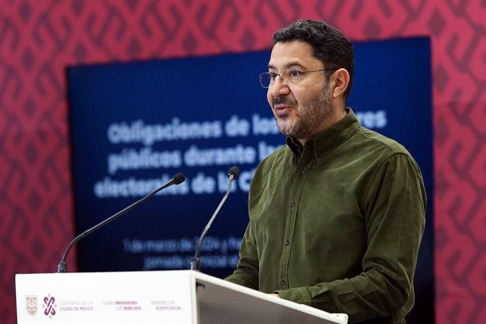 Martí Batres, Jefe de Gobierno de la Ciudad de México.