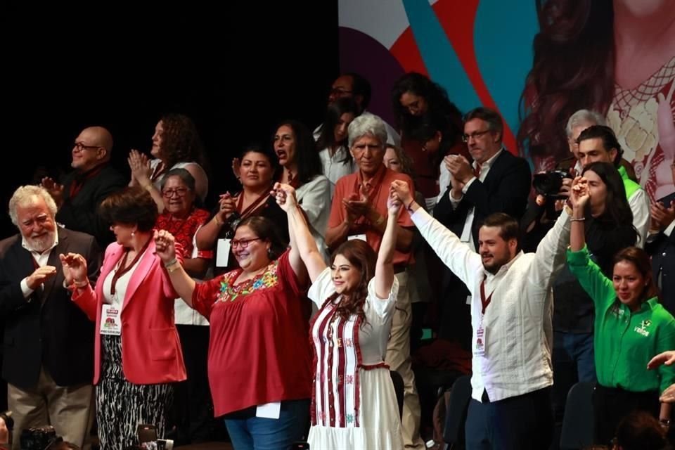 La presentación de propuestas de campaña de Brugada en el Auditorio Nacional.