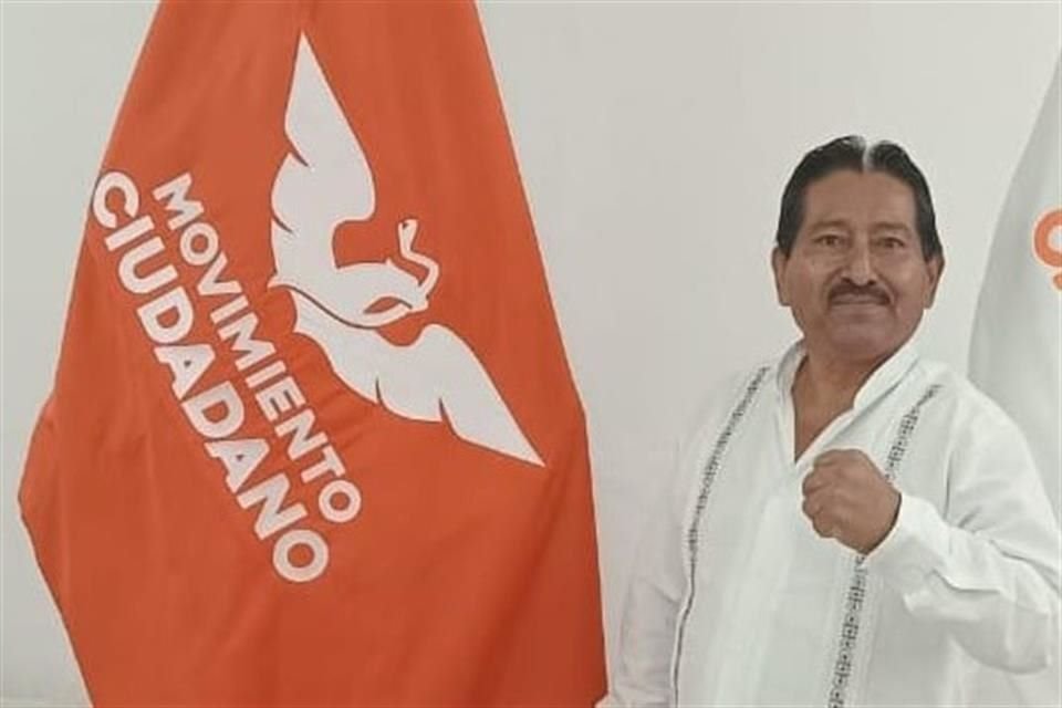 Sebastián de la Rosa Peláez, secretario de asuntos electorales del comité estatal del MC.