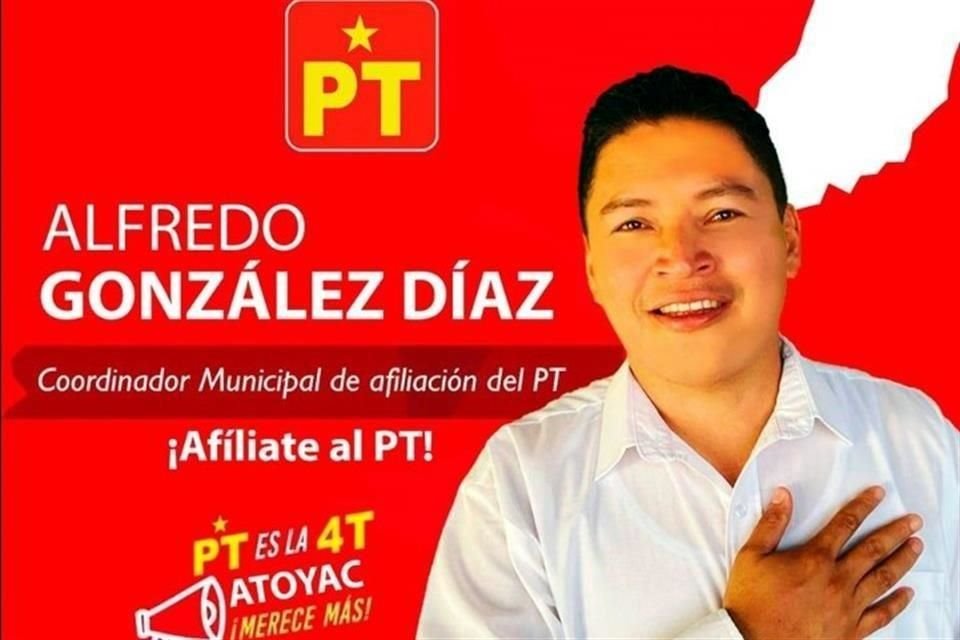 Alfredo González, candidato del PT en Guerrero, fue asesinado cuando circulaba en su vehículo particular.
