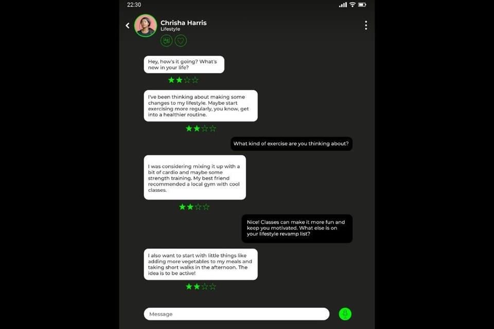En Rili podrás chatear con gemelos digitales de creadores de contenido que abran su cuenta en la plataforma.