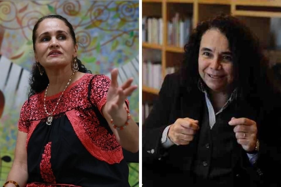 Tanto Susana Harp como Consuelo Sáizar han sostenido encuentros con la comunidad cultural y escuchado sus demandas.