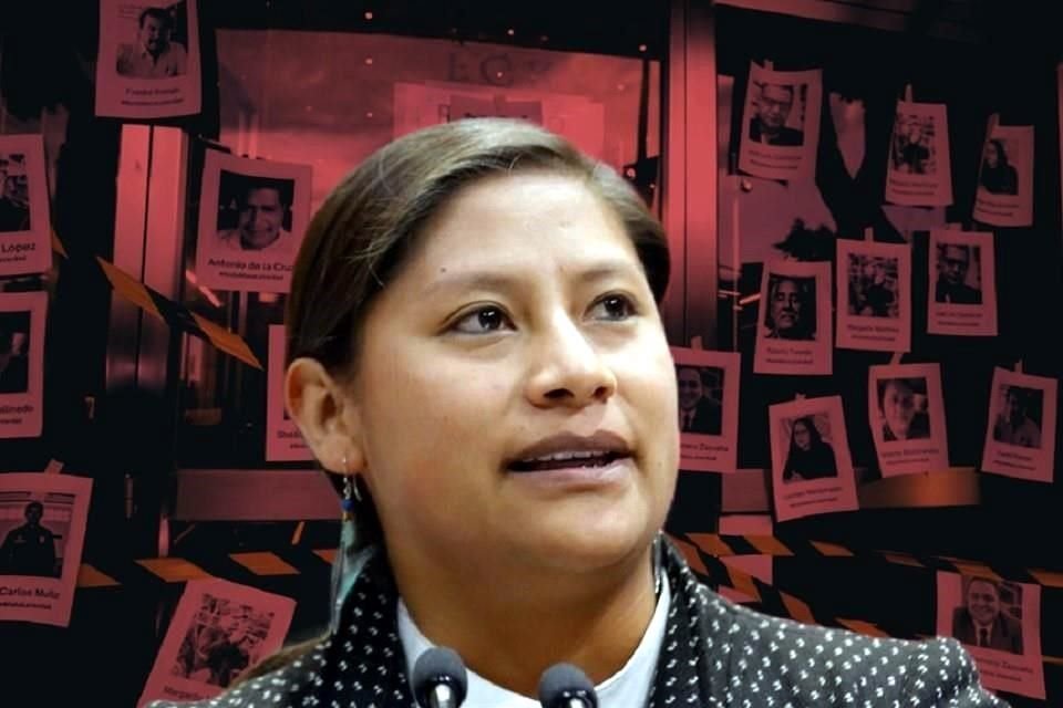 Celeste Ascencio, candidata de Morena al Senado.