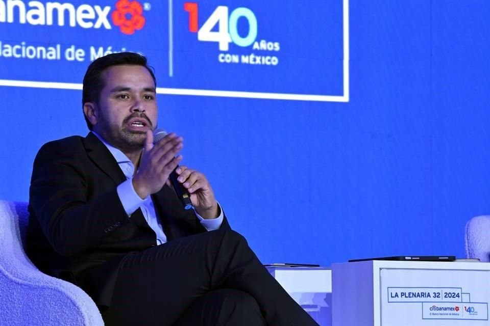 Jorge Álvarez Máynez, candidato a la Presidencia de México por Movimiento Ciudadano.